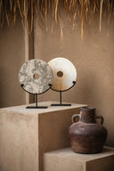 Disque en Marbre sur socle