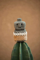 Mini statue Sumba corde et coquillages