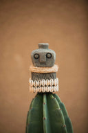 Mini statue Sumba corde et coquillages