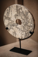 Disque en Marbre sur socle