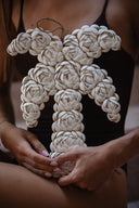 Palmier en coquillages de Bali