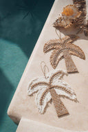 Palmier décoratif en coquillages Bali