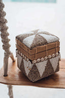 Boite perlée balinaise boho