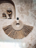 Collier Papou Jerami en coquillages et paille naturelle