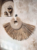 Collier Papou Jerami en coquillages et paille naturelle