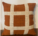 Natural linen cushion cover