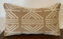 Natural linen cushion cover