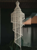 Balinese shell bohemian chandelier