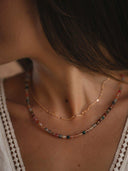 Double beaded necklace 