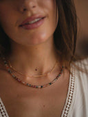 Double beaded necklace 