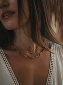 Double beaded necklace 