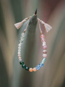 Natural multicolor bracelet