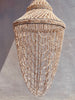 Lustre suspension en coquillages Bali