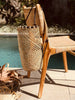 Borneo woven rattan backpack made in Bali