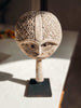 Ethnic carved wooden mask from Timor