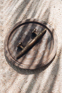 Poignée de porte Bali en laiton sculpté
