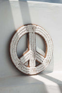 Peace and Love en coquillage bohème