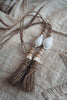 Large Balinese pendant in shell and rope