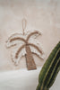 Decorative palm tree in Bali shells