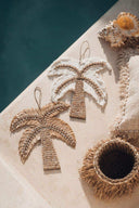 Palmier décoratif en coquillages Bali