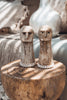 Petite statue en bois boho