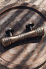 Balinese carved brass door handle