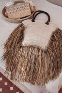 Sac de plage Boho à franges