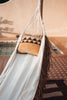 Cotton hammock and bohemian fringes